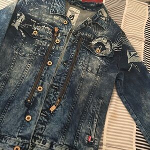Men Jean Drmlnd Jacket